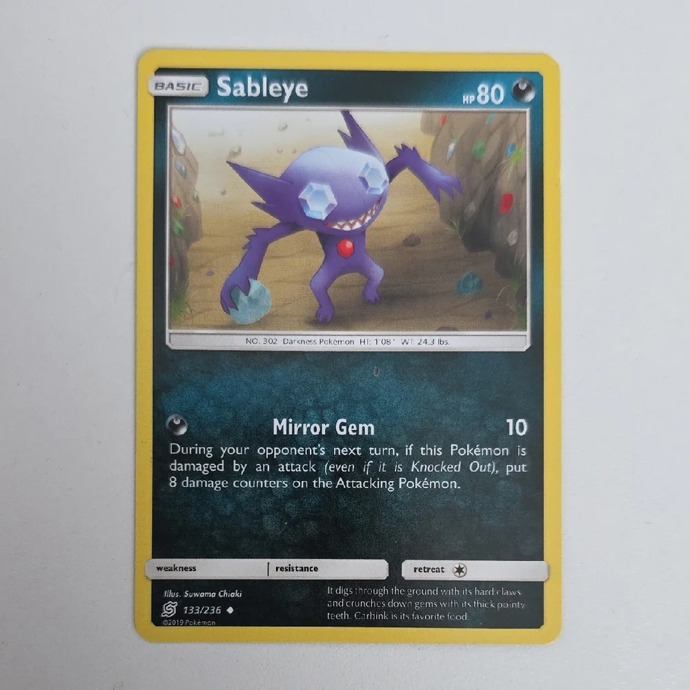 Pokemon Sableye Card